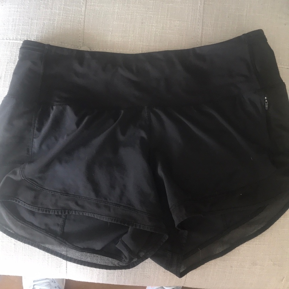 Lululemon black shorts